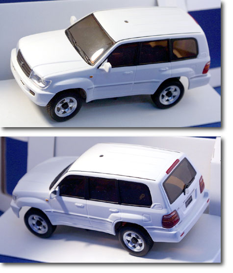 ミニッツ トヨタ ランドクルーザー100 ホワイトボディセット MINI-Z トヨタ ランドクルーザー 100 パールホワイト | HLJ.co.jp