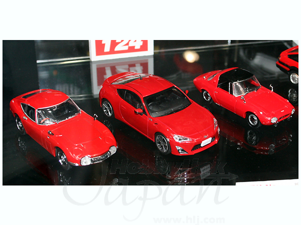 1/43 京商50周年記念 トヨタ 3台セット (TOYOTA 86/2000GT/SPORTS800