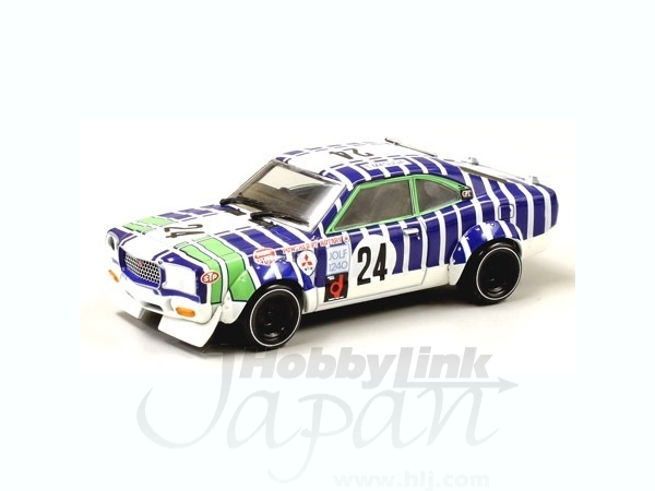 1/43 マツダ サバンナ RX-3 No.24 (ホワイト/ブルー/グリーン) | HLJ.co.jp