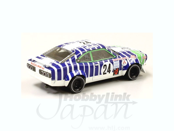 1/43 マツダ サバンナ RX-3 No.24 (ホワイト/ブルー/グリーン) | HLJ.co.jp