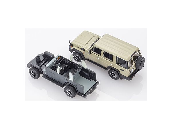 1/43 トヨタ ランドクルーザー 70 (アティチュードブラック