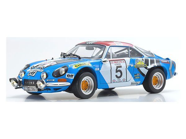 1/18 ルノー アルピーヌ A110 1973 ツール・ド・コルス #5 | HLJ