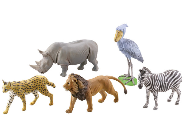 WILD RUSH 第1弾 アフリカサバンナ編 カプセルQ WILD RUSH 真・世界動物誌I -アフリカ サバンナ編- 1Box