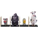 miniQ Sato Kunio's Animal - Bathroom Break - Vol.2: 1Box (6pcs)