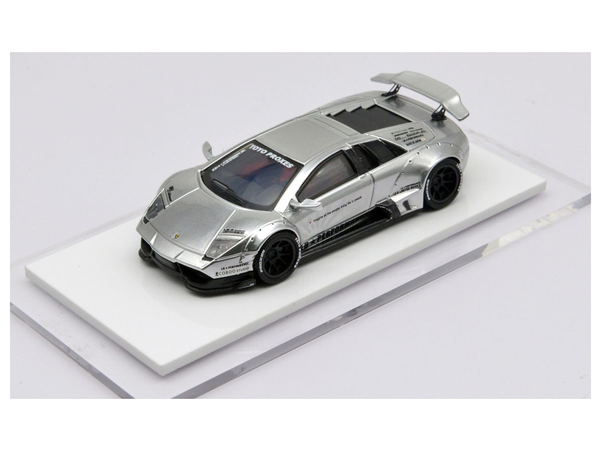 ミニカー 1/64 LIBERTY WALK Murcielago LP670 1/64 LIBERTY WALK LB Works Murcielago LP670 Metal Silver | HLJ.co.jp
