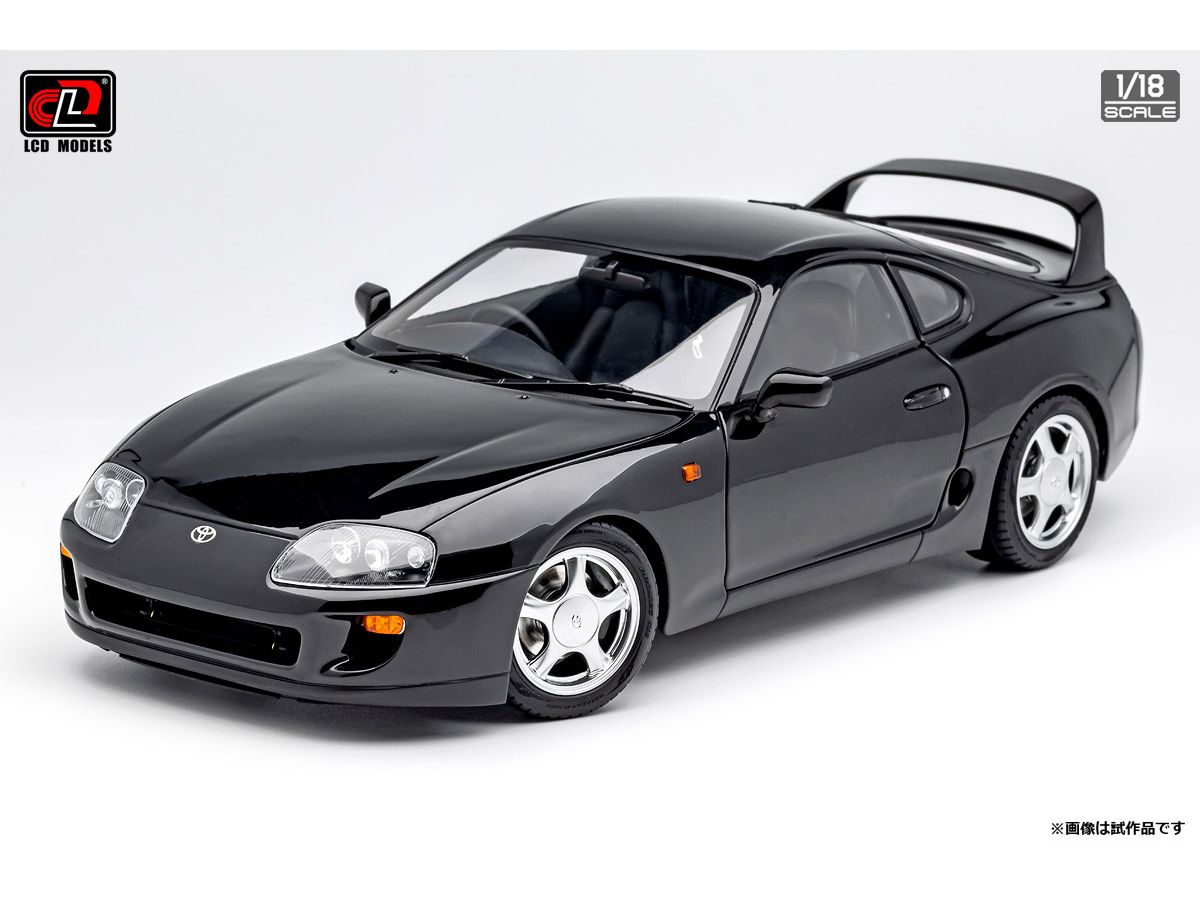 京商トヨタ スープラ A80 1/18 ブラック 1/18 Toyota Supra A80 ブラック | HLJ.co.jp