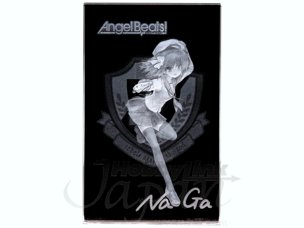 Angel Beats! ゆり プレミアムクリスタル (Na-Ga氏複製サイン入り