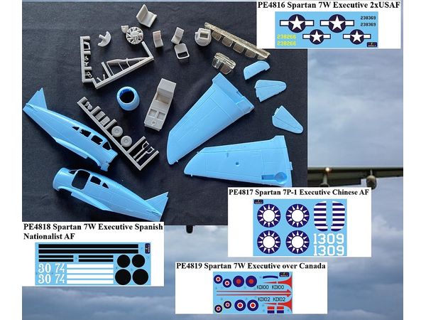 1/48 スパルタン 7W エグゼクティブ 米陸軍航空軍 | HLJ.co.jp