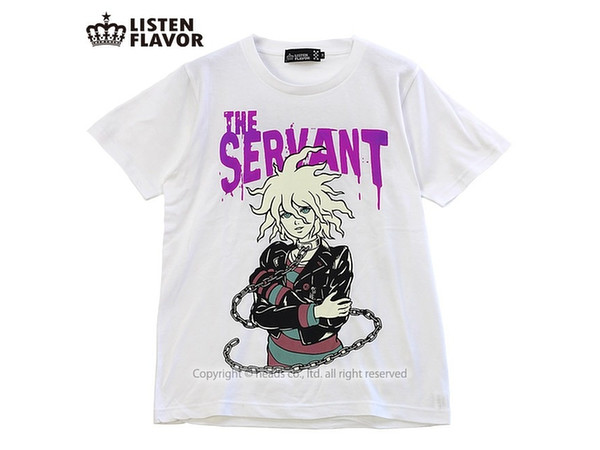 LISTEN FLAVOR LISTEN FLAVOR ダンガンロンパ Tシャツ 召使い
