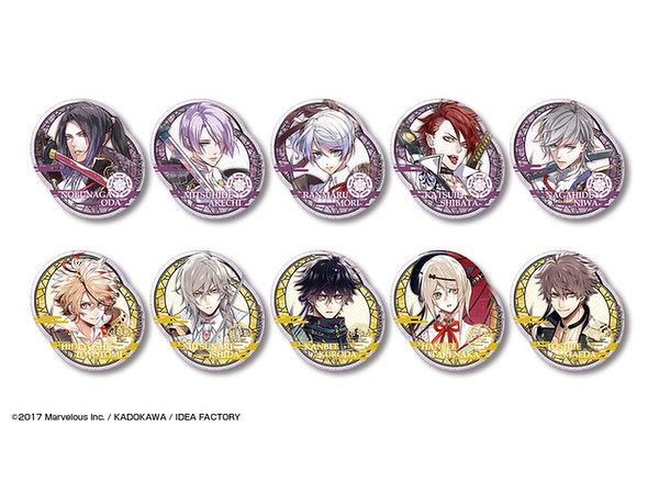 戦刻ナイトブラッド ぷくっとバッジコレクション Vol.1 織田軍/豊臣軍  