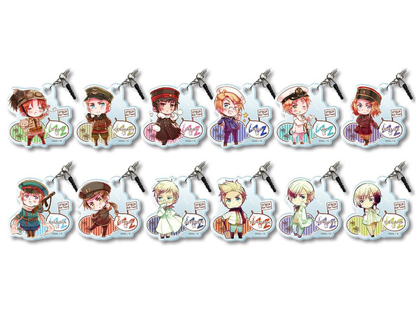 ヘタリア Axis Powers トレーディングアクリルイヤホンジャック