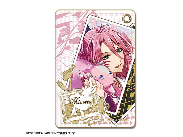 白と黒のアリス レザーパスケース デザイン03(ミネット) | HLJ.co.jp