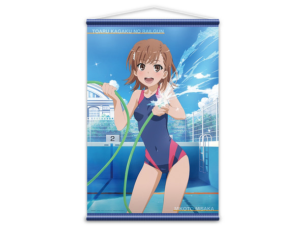 とある科学の超電磁砲S B2タペストリー デザイン 01 (御坂美琴/A