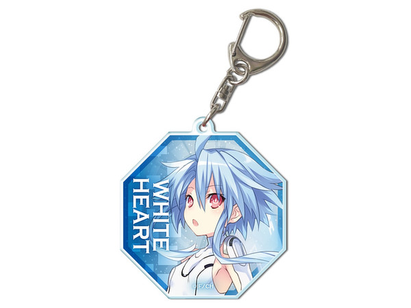 ネプテューヌシリーズ アクリルキーホルダー デザイン 07 (ホワイト