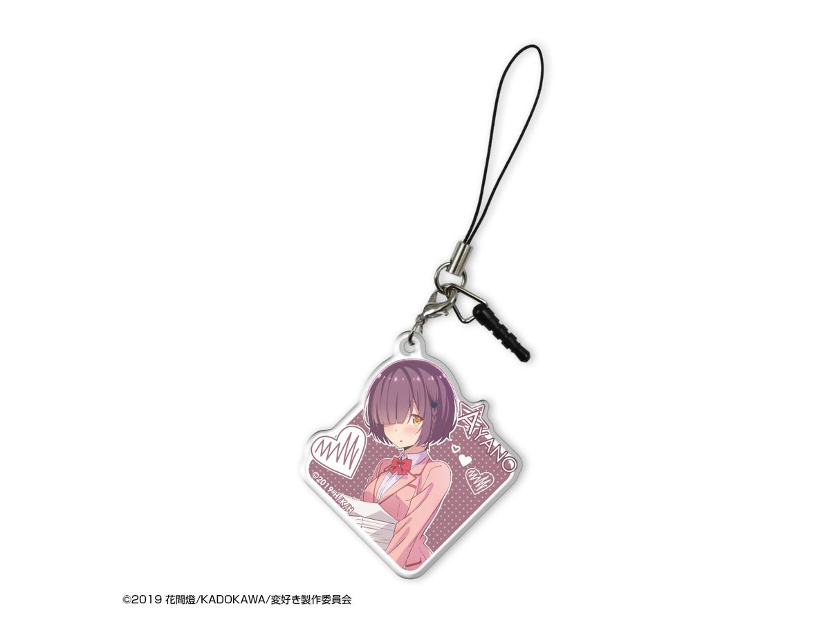 変好き アクリルイヤホンジャックアクセサリー 06 藤本彩乃 等身 変好き アクリルイヤホンジャックアクセサリー 06 藤本彩乃 等身