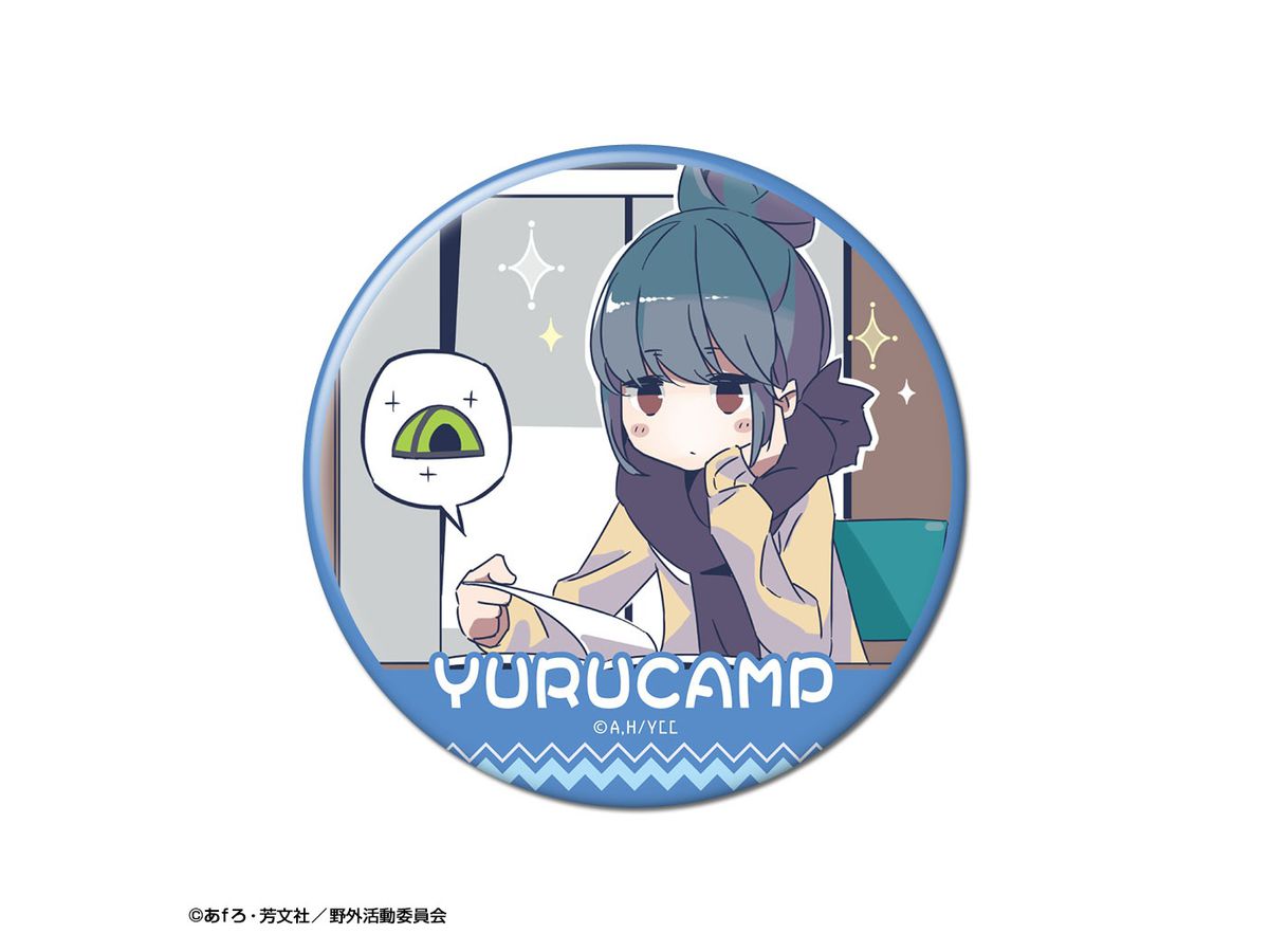 ゆるキャン 缶バッジ デザイン 04 (志摩リン/A) | HLJ.co.jp