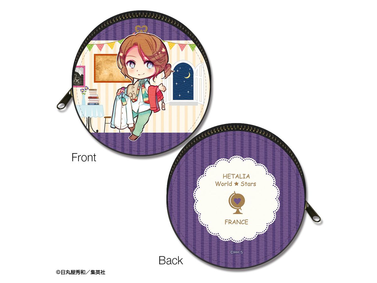 2個セット ヘタリア プロイセン まるっとレザーケース グッズ-小物入れ