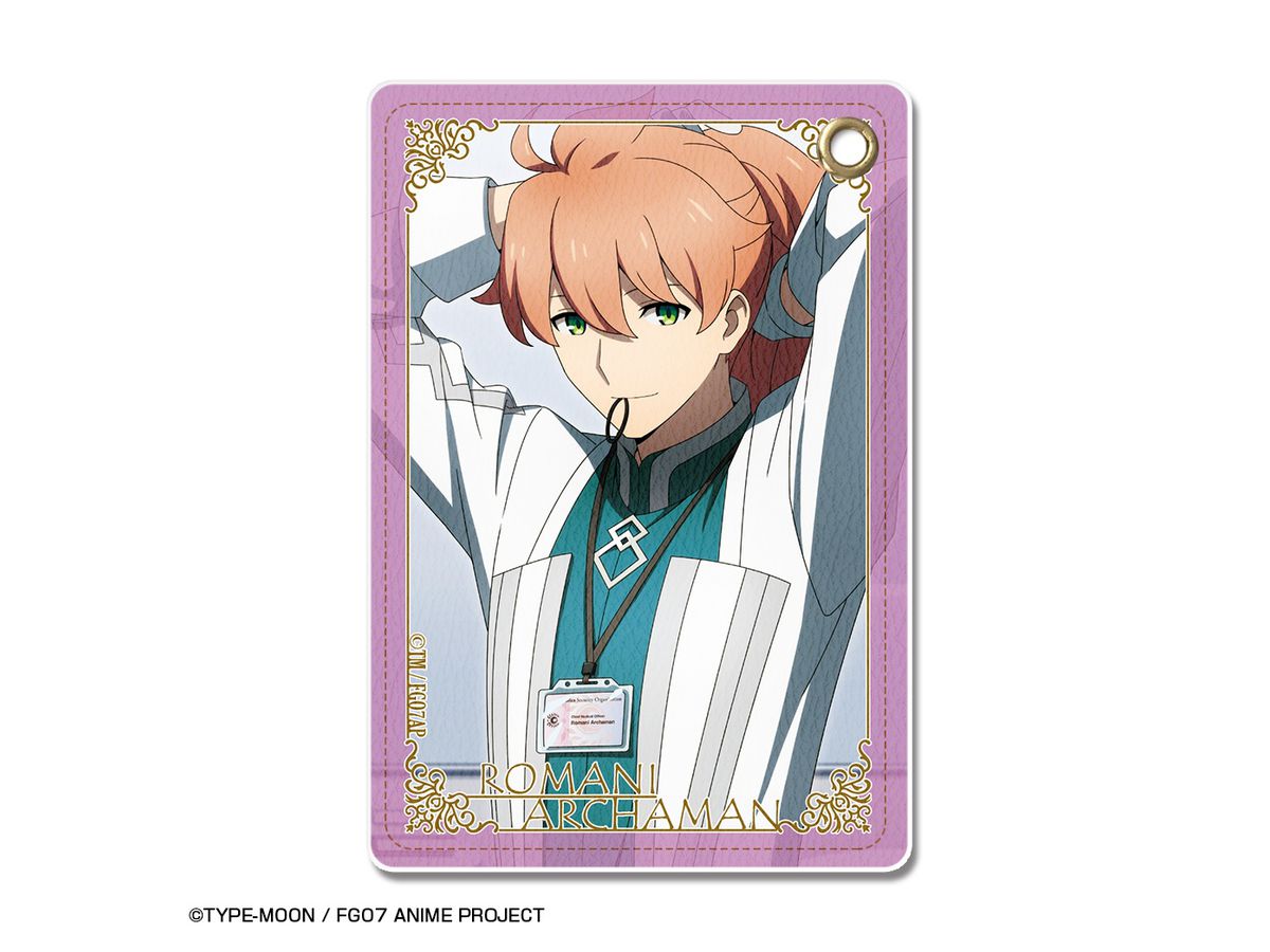Fgo バビロニア レザーパスケース Ver 3 デザイン 01 ロマニ アーキマン By ライセンスエージェント ホビーリンク ジャパン