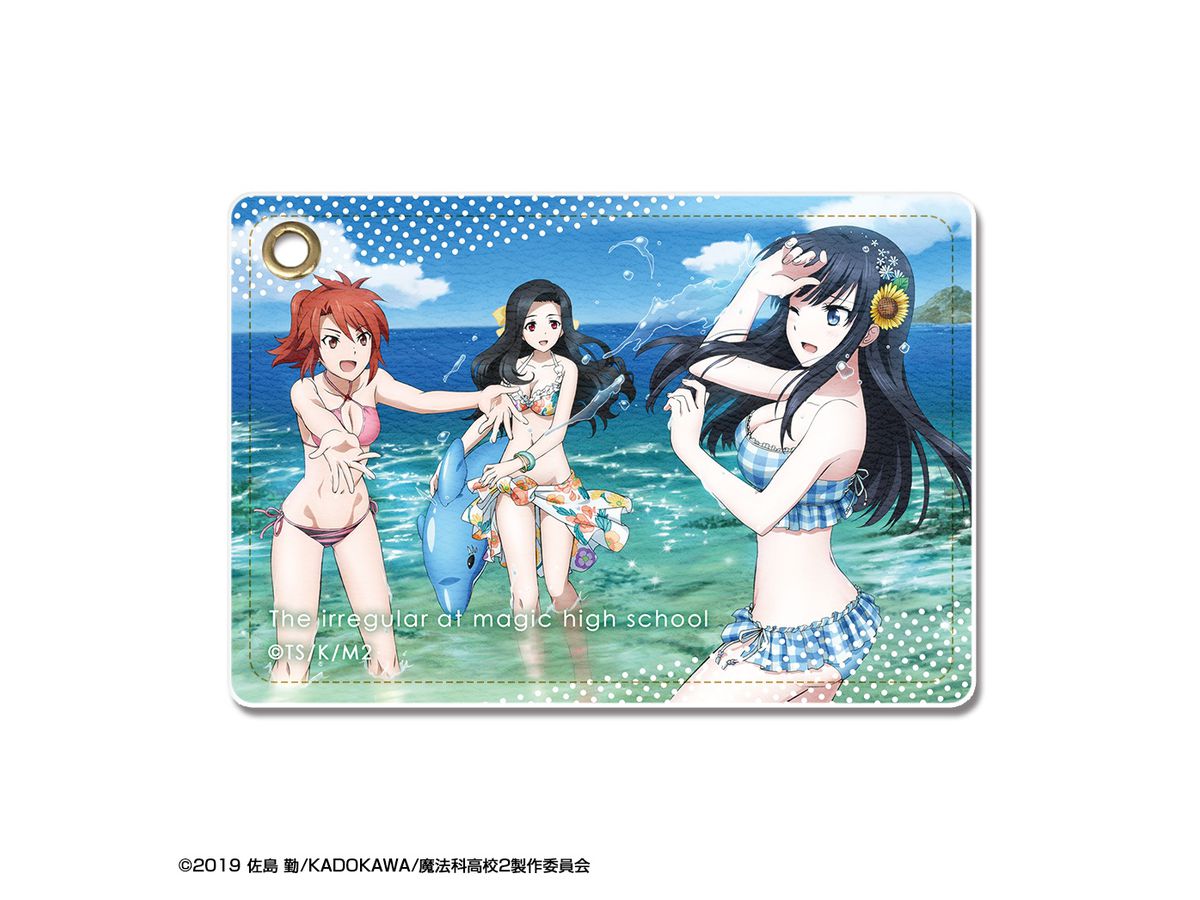 魔法科高校の劣等生 来訪者編 レザーパスケース 04 司波深雪 千葉エリカ 七草真由美 魔法科高校の劣等生 来訪者編 レザーパスケース 04 司波深雪 千葉エリカ 七草真由美