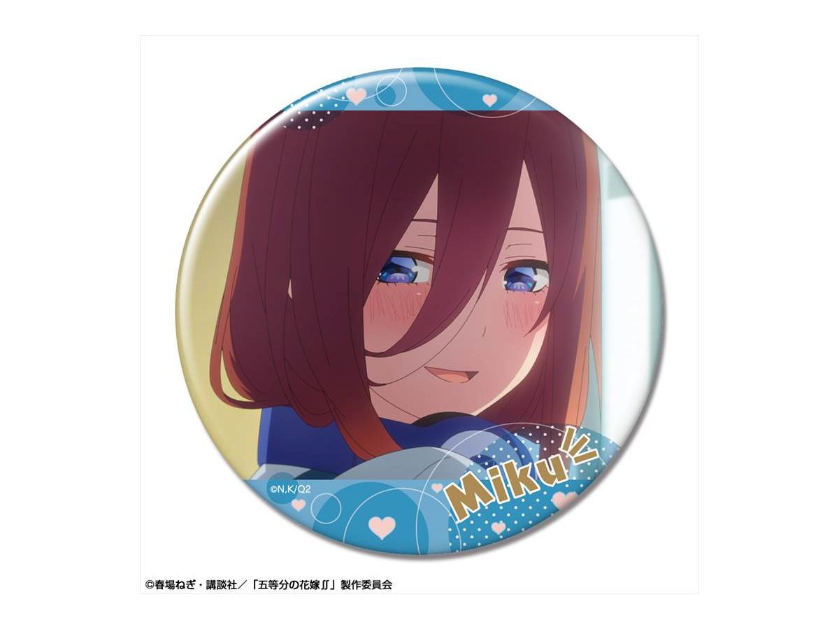 五等分の花嫁: 缶バッジ デザイン12 (中野三玖 / B) | HLJ.co.jp
