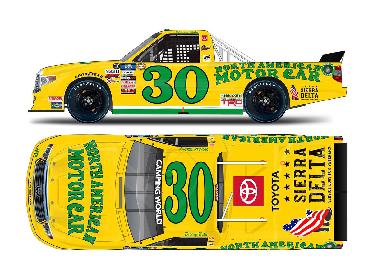1/64 ダニー・ボーン #30 ノースアメリカン・モーターカー