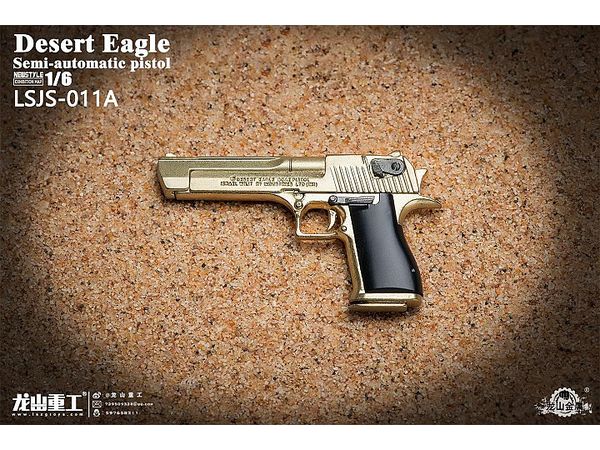 1/6サイズ デザートイーグル（ゴールド）2丁セット ケース付 1/6サイズ デザートイーグル（ゴールド）2丁セット ケース付