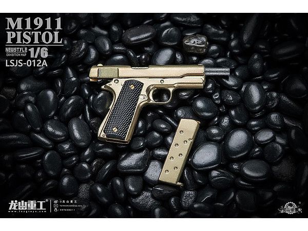 1/6サイズ デザートイーグル（ゴールド）2丁セット ケース付 1/6サイズ デザートイーグル（ゴールド）2丁セット ケース付