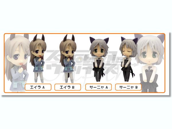 ストライクウィッチーズ マスコットまめフィギュア未開封セット ストライクウィッチーズ まめフィギュアコレクション 1Box 8pcs