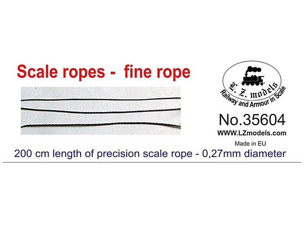 Scale Ropes - Fine Rope | HLJ.com