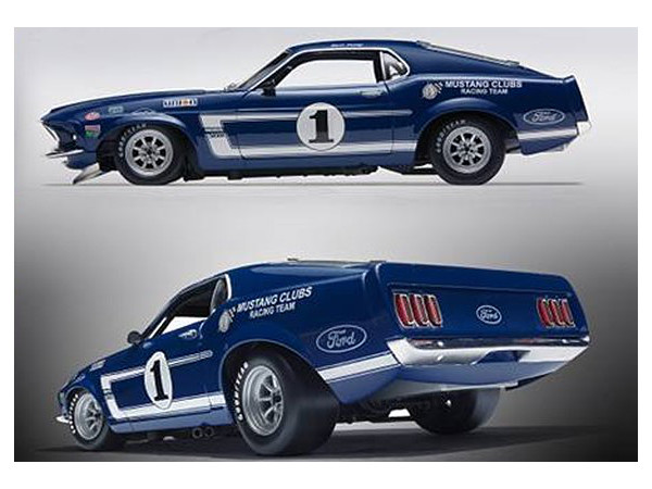 1/18 1969 Boss 302 フォード トランザム マスタング #1サム・ポジー
