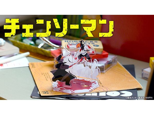 チェンソーマン イラストレーターHERコラボ アクリルジオラマ