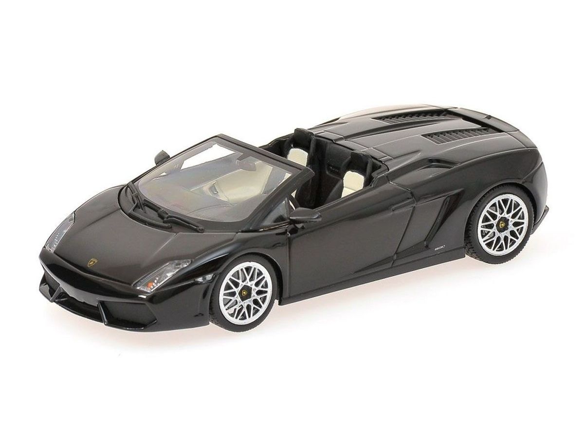 Minichamps 1/43 ランボガヤルドLP560-4スパイダー2009 (ブラック) 完成品 Minichamps 1/43 ランボガヤルドLP560-4スパイダー2009