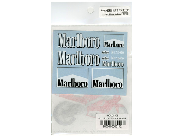 1 12 ファクトリーヤマハ Yzr用 マルボロデカール By ミュージアムコレクション ホビーリンク ジャパン
