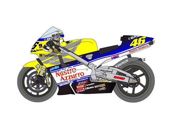 タミヤ　ナストロ　アズーロ　ホンダ　NSR500 タミヤ ナストロアズーロホンダ NSR500 完成｜スイートネイル