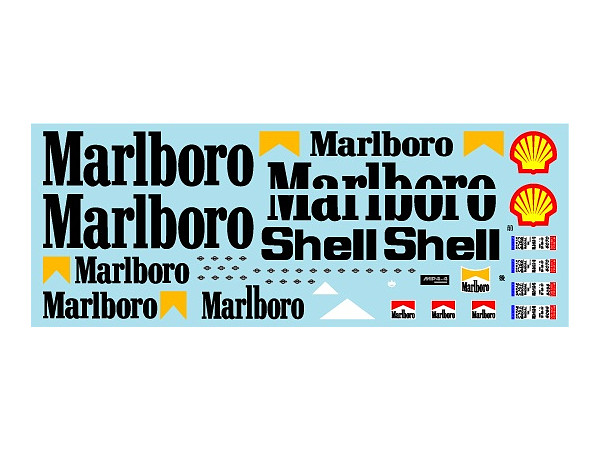 1/12 マクラーレン MP4/4 追加ロゴ (PMA用) | HLJ.co.jp