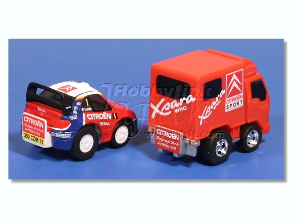 チョロQ クロノスシトロエン 2005 + レーシングトラックセット | HLJ.co.jp