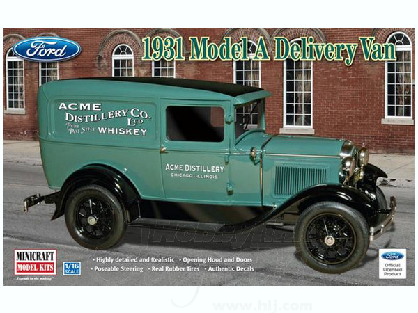 フォード モデル A デリバリーバン 1931 1/16スケールプラモデル 1/16 ビンテージ フォード モデルA デリバリーバン | HLJ.co.jp