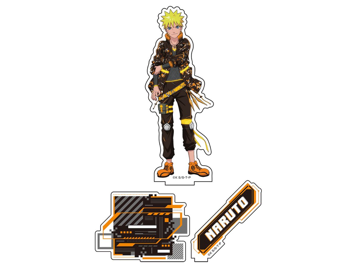【非売品】 NARUTO ナルト アクリルブロック Vジャンプ 当選品 サスケ奪還編 チャーム アクリルスタンド·アクリルパネル