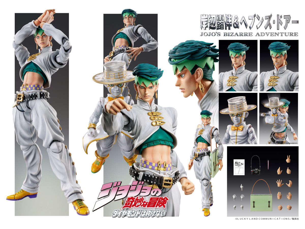 超像可動 岸辺露伴 & ヘブンズ・ドアー (ジョジョの奇妙な冒険 第4部) (再販) HLJ.co.jp 超像可動 岸辺露伴 & ヘブンズ・ドアー (ジョジョの奇妙な冒険 第4部) (再販) HLJ.co.jp