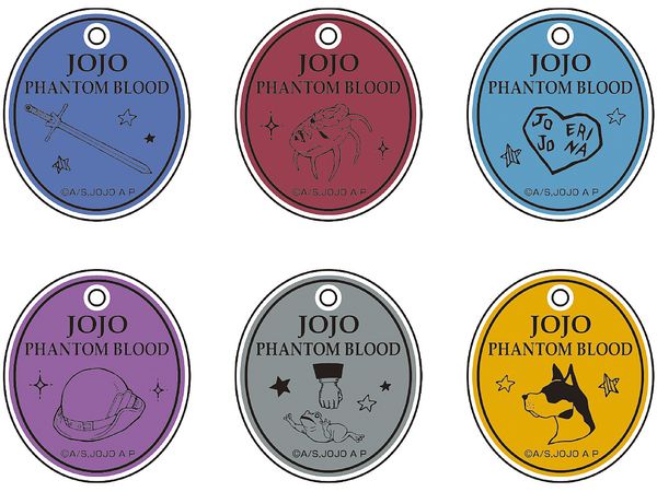 ジョジョの奇妙な冒険 アクリルチャームコレクション[JF24]vol.1