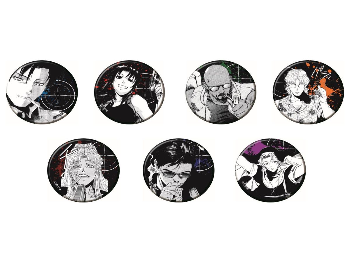Black lagoon ブラックラグーン 缶バッジ コンプリートセット BLACK LAGOON: 缶バッジコレクションvol.1: 1Box 7pcs | HLJ.co.jp