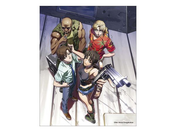 BLACK LAGOON キャンバスアート 集合絵 Amazon.co.jp: LACK LOON ブラックラグーン キャンバスアート