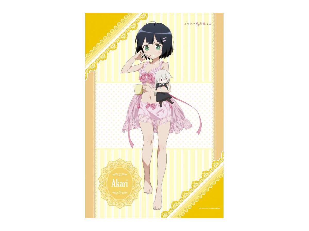 TVアニメ となりの吸血鬼さん 描き下ろしB2タペストリー 2 天野灯 