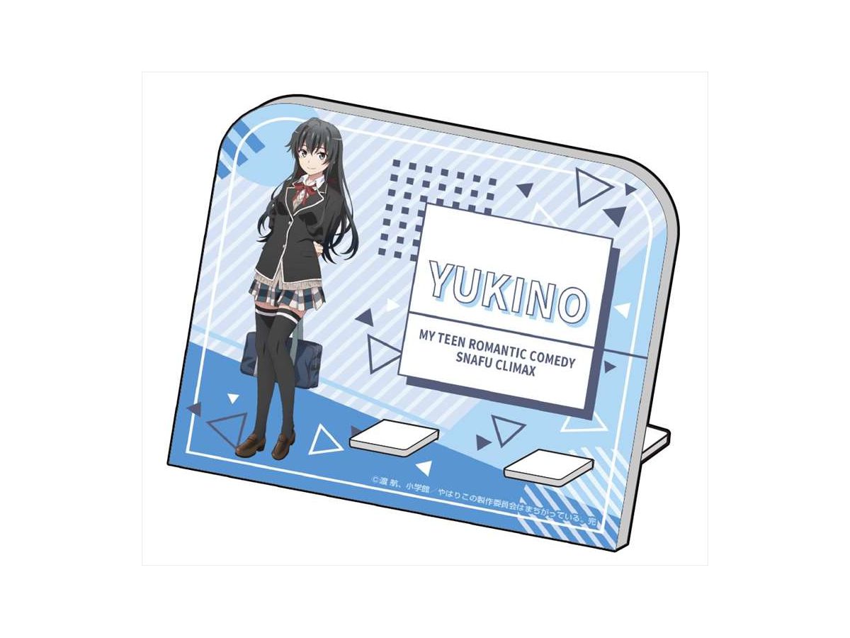 やはり俺の青春ラブコメはまちがっている。アクリルスマホスタンド　新品未開封 やはり俺の青春ラブコメはまちがっている。完 アクリルスマホスタンド