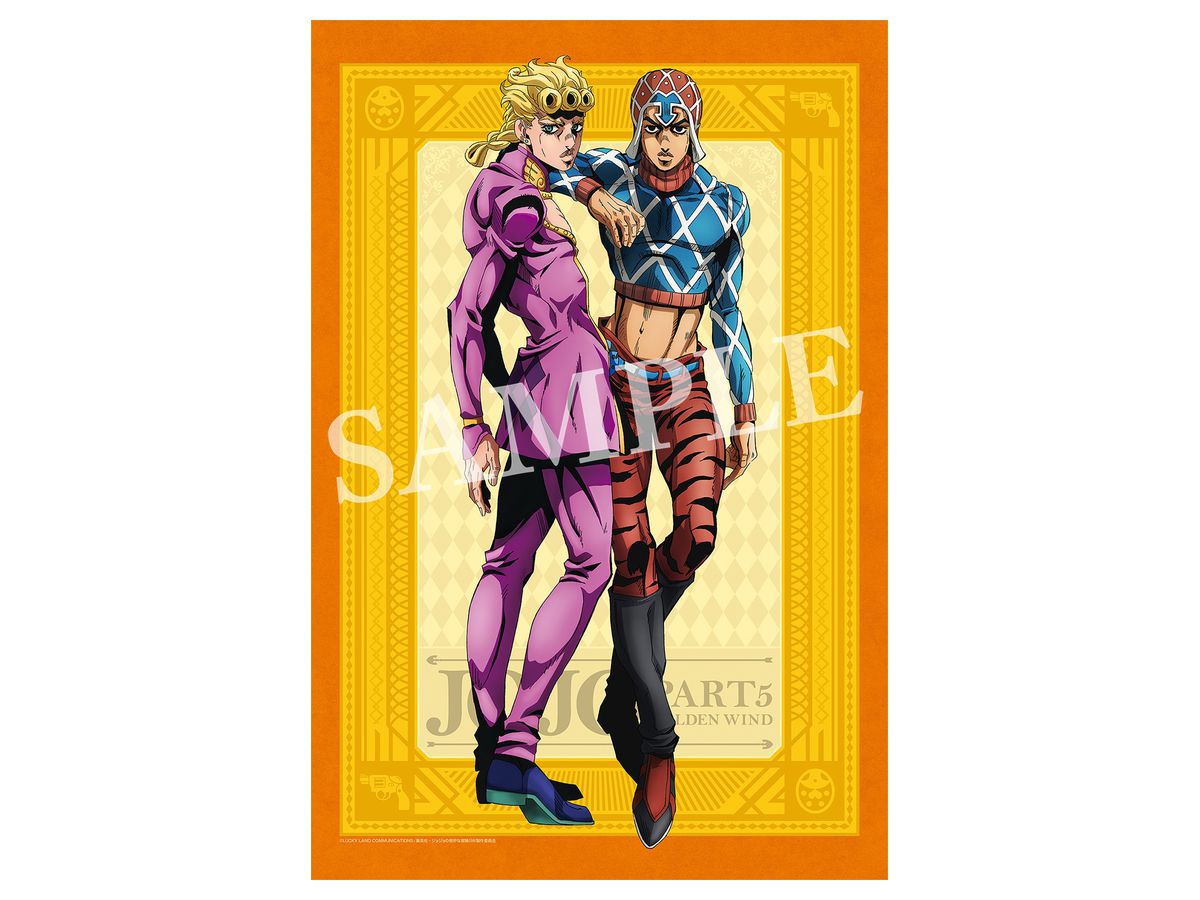 TVアニメ ジョジョの奇妙な冒険 黄金の風 B2タペストリー (ジョルノ