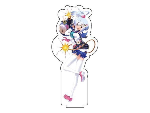 小物(キャラクター)　シロ アクリルスタンド 「ボンバーガール」 ボンバーガール BIGアクリルスタンド シロ ノベルティ付き