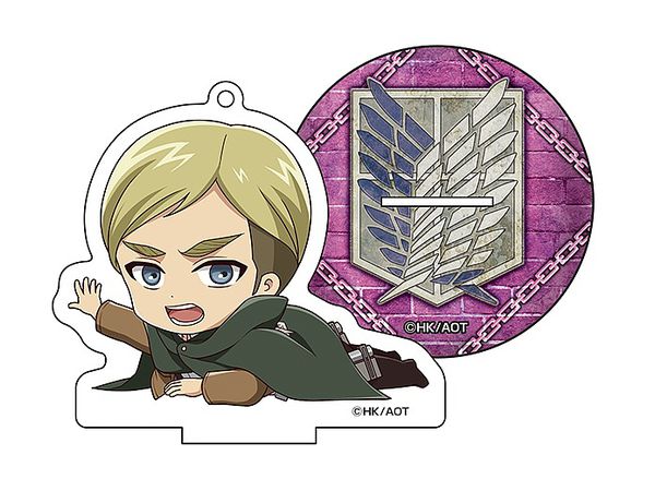 Tvアニメ 進撃の巨人 Season 3 ごろりんアクリルキーホルダー エルヴィン スミス Tvアニメ 進撃の巨人 Season 3 ごろりんアクリルキーホルダー エルヴィン スミス