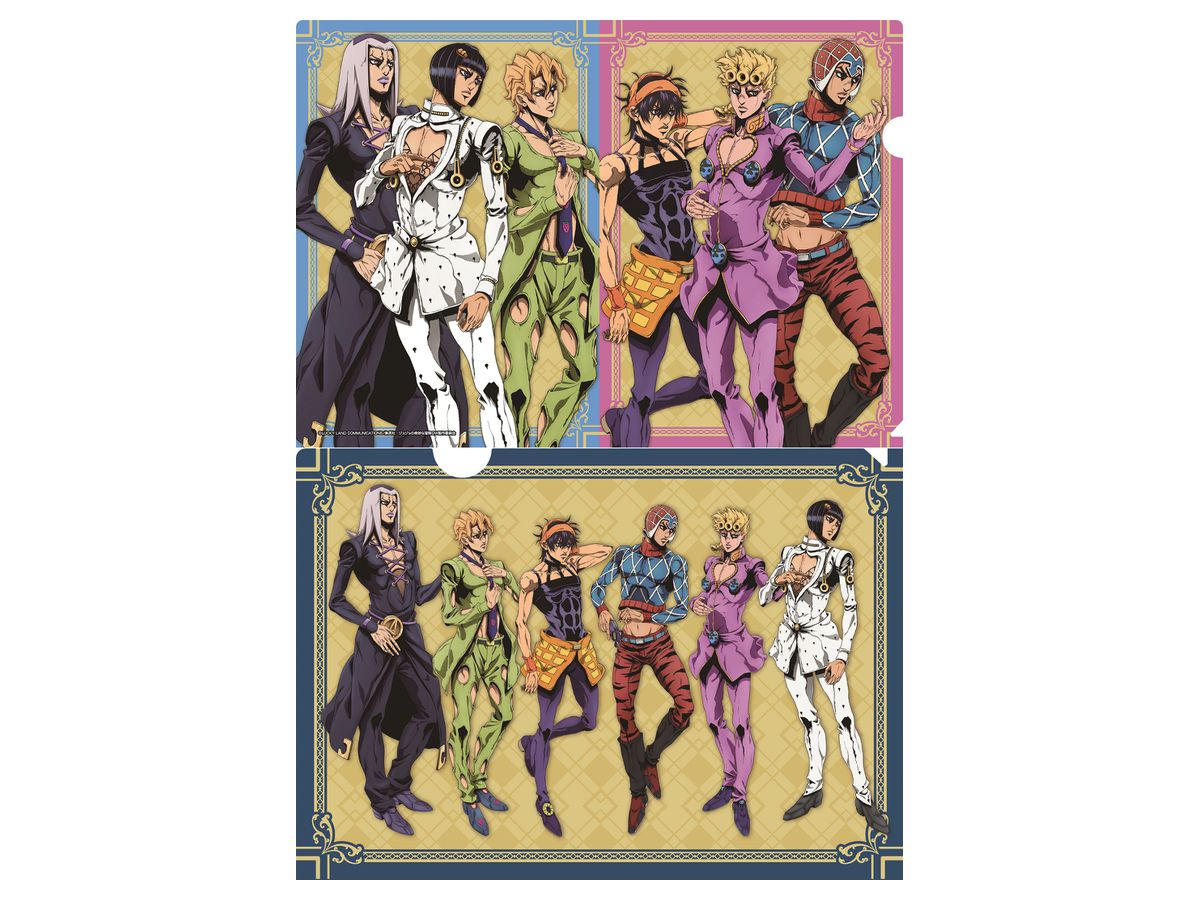 黄金の風 AGF2019 描き下ろし クリアファイルセット (ブチャラティ 