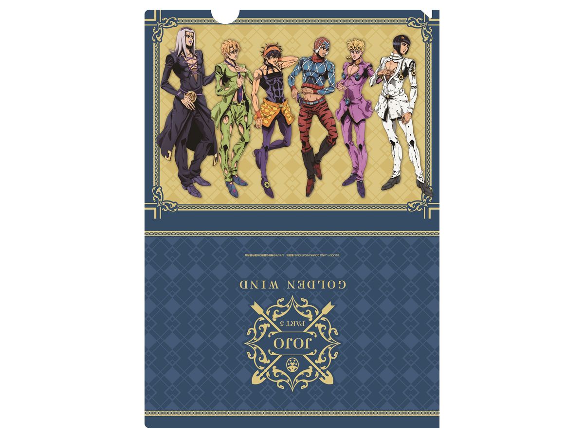 黄金の風 AGF2019 描き下ろし クリアファイルセット (ブチャラティ 