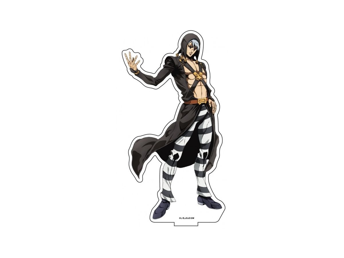 ジョジョの奇妙な冒険 リゾット AGF2019 アクリルスタンド 缶バッジ ジョジョの奇妙な冒険 リゾット AGF2019 アクリルスタンド 缶バッジ